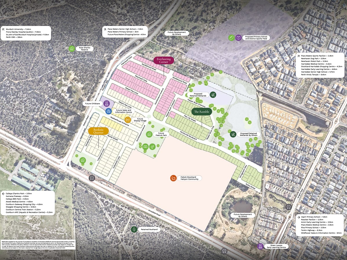 [Land for Sale] Stockland Wildflower, Piara Waters OpenLot
